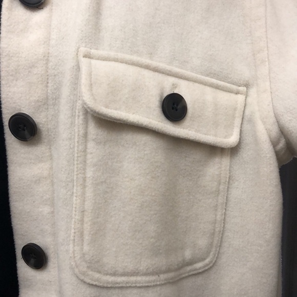 Free Assembly Women's Wool Blend Shirt Jacket - Picture 3 of 11